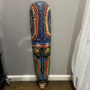 Wall face wood wall art 39’ T by 7.5 W